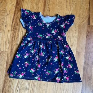 Girls Size 5 Floral Top